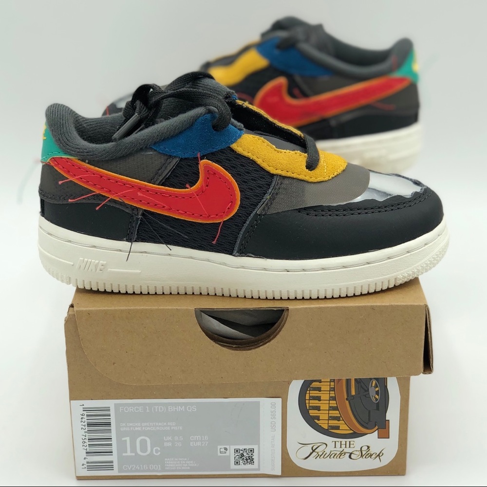 Nike Air Force 1 BHM TD Toddler